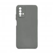 Накладка Silicone Case для Xiaomi Redmi 9T (Серый)