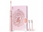 Электрическая зубная щетка Xiaomi Soocas X3U Limited Edition с насадкой для лица (розовый)