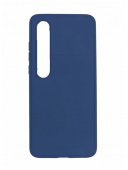 Накладка Silicone Case для Xiaomi Mi 10 (Темно-синий)