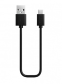 Кабель USB 2.0 - microUSB, 1м, 2.1A, черный, OLMIO