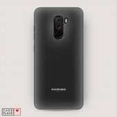 Накладка Silicone Case для Xiaomi Pocophone F1 (Черный)