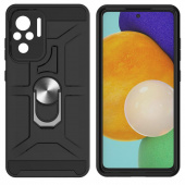 Противоударная накладка Armor Case с кольцом для Xiaomi Redmi Note 10 Pro черный