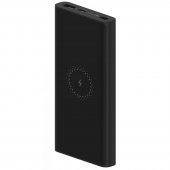 Внешний аккумулятор с поддержкой беспроводной зарядки Xiaomi Mi Wireless Youth Edition (WPB15ZM) 10000 mAh (black)