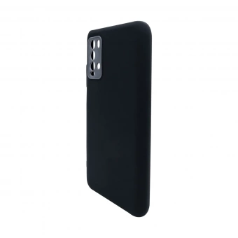 Накладка Silicone Case для Xiaomi Redmi 9T (Черный)