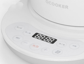 Мультиварка Xiaomi QCOOKER Multipurpose Electric Cooker (CR-DR01) плита, 2 кастрюли, сковорода (white)