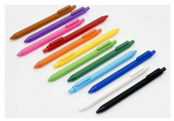 Набор гелевых ручек Xiaomi Kaco Pure Plastic Gel Ink Pen, 12 цветов
