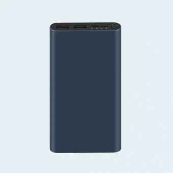 Внешний аккумулятор Xiaomi Mi Power Bank 3 10000 mAh (PLM13ZM), Black CN