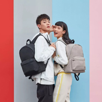 Рюкзак Xiaomi 90 Points Youth College Backpack, Light Blue (светло-голубой) CN