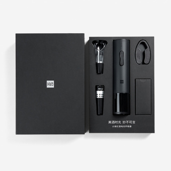 Винный набор Xiaomi Huo Hou Electric Wine Bottle Opener Black (HU0047)