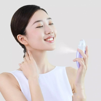 Ультразвуковой освежитель для лица Xiaomi LADY BEI Water Supply Meter Purple