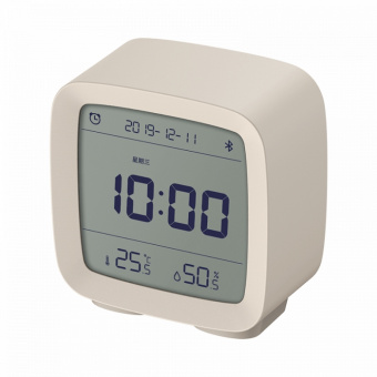 Будильник Xiaomi ClearGrass Bluetooth Thermometer Alarm clock CGD1, Beige CN