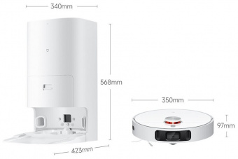Робот-пылесос Xiaomi Mijia Omni Robot Vacuum-Mop (B101CN) White