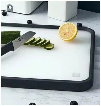 Кухонная доска Xiaomi HuoHou Stainless Steel PP Double-sided Cutting Board, Gray CN