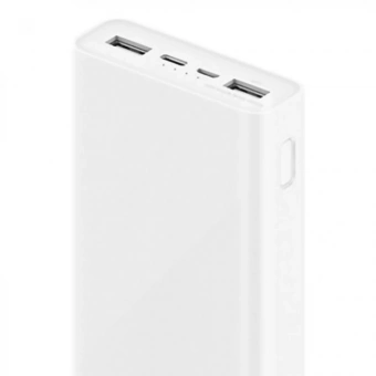 Внешний аккумулятор Xiaomi Mi Power Bank 3 20000 mAh (PLM18ZM) Белый