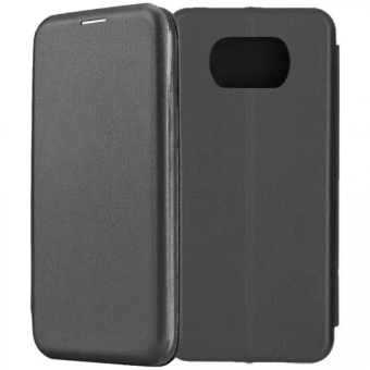 Чехол-Книжка Fashion Case Xiaomi POCO X3 PRO/POCO X3 (Черный)