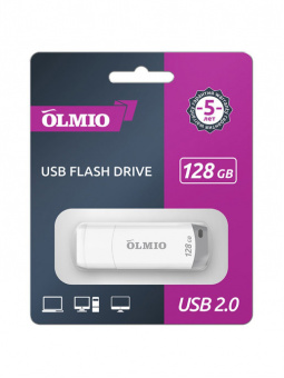 USB-Flash 128GB, U-181, USB2.0, OLMIO