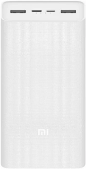 Внешний аккумулятор Xiaomi Mi Power Bank 3 30000 mAh (PB3018ZM), White CN