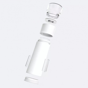 Заварочный проливной термос Xiaomi Pinztea Tea Water Separation Cup (300 ml) (Черный)