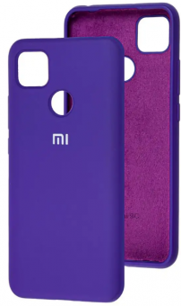 Накладка Silicone Case для Xiaomi Redmi 9C (фиолетовый)