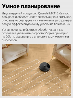 Робот-пылесос Xiaomi Lydsto Sweeping and Mopping Robot R1 PRO, White EU
