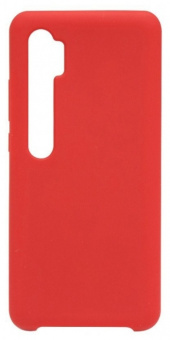 Накладка Silicone Case для Xiaomi Mi Note 10 Lite (красный)